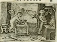 An illustration from Emblemata amatoria Georgii Camerarii (1627)