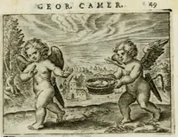 Picture 28 of 99 from Emblemata amatoria Georgii Camerarii (1627), leaf 53