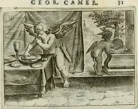 Picture 29 of 99 from Emblemata amatoria Georgii Camerarii (1627), leaf 54