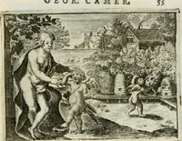 Picture 31 of 99 from Emblemata amatoria Georgii Camerarii (1627), leaf 58