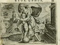 Picture 41 of 99 from Emblemata amatoria Georgii Camerarii (1627), leaf 76