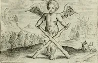 An illustration from Emblemata amatoria Georgii Camerarii (1627)