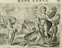 Picture 54 of 99 from Emblemata amatoria Georgii Camerarii (1627), leaf 96