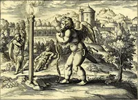 Picture 5 of 30 from Emblemata amatoria. Afbeeldinghen van minne. Emblemes d'amovr (1618), leaf 22