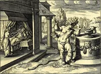 Picture 13 of 30 from Emblemata amatoria. Afbeeldinghen van minne. Emblemes d'amovr (1618), leaf 38