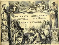 Picture 1 of 30 from Emblemata amatoria. Afbeeldinghen van minne. Emblemes d'amovr (1618), leaf 4