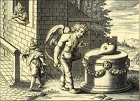 Picture 15 of 30 from Emblemata amatoria. Afbeeldinghen van minne. Emblemes d'amovr (1618), leaf 42