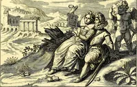 An illustration from Emblemata amatoria. Afbeeldinghen van minne. Emblemes d'amovr (1618)