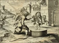 An illustration from Emblemata amatoria = Afbeeldinghen van minne = Emblemes d'amour (1618)