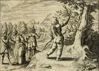 An illustration from Emblemata amatoria = Afbeeldinghen van minne = Emblemes d'amour (1618)