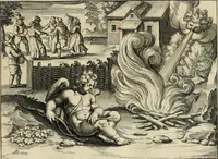 An illustration from Emblemata amatoria = Afbeeldinghen van minne = Emblemes d'amour (1618)