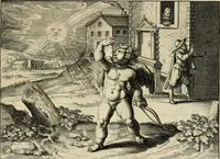 An illustration from Emblemata amatoria = Afbeeldinghen van minne = Emblemes d'amour (1618)