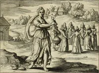 Picture 22 of 30 from Emblemata amatoria = Afbeeldinghen van minne = Emblemes d'amour (1618), leaf 58