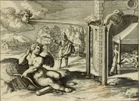 An illustration from Emblemata amatoria = Afbeeldinghen van minne = Emblemes d'amour (1618)