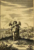 An illustration from Emblemata amatoria : emblemes d'amour en quatre langue [i.e. langues] (1690)