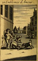 Picture 27 of 47 from Emblemata amatoria : emblemes d'amour en quatre langue [i.e. langues] (1690), leaf 109