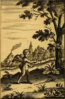 An illustration from Emblemata amatoria : emblemes d'amour en quatre langue [i.e. langues] (1690)