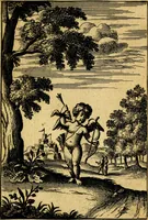 Picture 9 of 47 from Emblemata amatoria : emblemes d'amour en quatre langue [i.e. langues] (1690), leaf 38