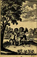 An illustration from Emblemata amatoria : emblemes d'amour en quatre langue [i.e. langues] (1690)