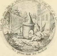 An illustration from Emblemata amatoria, iam demum emendata (1608)
