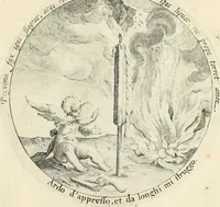 An illustration from Emblemata amatoria, iam demum emendata (1608)