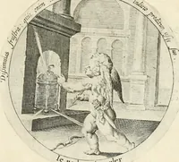 An illustration from Emblemata amatoria, iam demum emendata (1608)