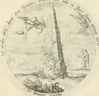 An illustration from Emblemata amatoria, iam demum emendata (1608)
