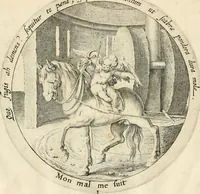 An illustration from Emblemata amatoria, iam demum emendata (1608)