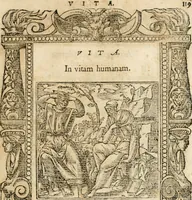 Picture 224 of 304 from Emblemata Andreae Alciati, iurisconsulti clarissimi (1548), leaf 122