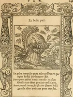 Picture 266 of 304 from Emblemata Andreae Alciati, iurisconsulti clarissimi (1548), leaf 144
