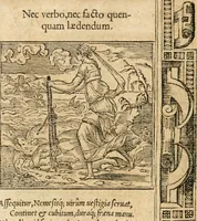 An illustration from Emblemata Andreae Alciati, iurisconsulti clarissimi (1548)