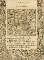 An illustration from Emblemata Andreae Alciati, iurisconsulti clarissimi (1548)