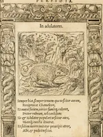 An illustration from Emblemata Andreae Alciati, iurisconsulti clarissimi (1548)