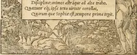 An illustration from Emblemata Andreae Alciati, iurisconsulti clarissimi (1548)