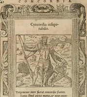 An illustration from Emblemata Andreae Alciati ... (1548)