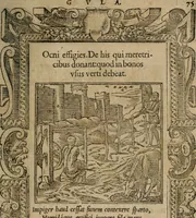 An illustration from Emblemata Andreae Alciati ... (1548)