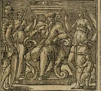 An illustration from Emblemata Andreae Alciati ... (1548)
