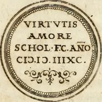 An illustration from Emblemata anniversaria Academiae Altorfinae : stvdiorvm ivventvtis exercitandorvm cavsa proposita et variorvm orationibvs exposita (1597)