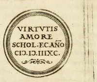 An illustration from Emblemata anniversaria Academiae Altorfinae : stvdiorvm ivventvtis exercitandorvm cavsa proposita et variorvm orationibvs exposita (1597)