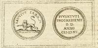 Picture 89 of 150 from Emblemata anniversaria Academiae Altorfinae : stvdiorvm ivventvtis exercitandorvm cavsa proposita et variorvm orationibvs exposita (1597), leaf 169