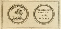 Picture 97 of 150 from Emblemata anniversaria Academiae Altorfinae : stvdiorvm ivventvtis exercitandorvm cavsa proposita et variorvm orationibvs exposita (1597), leaf 196