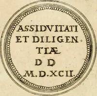 Picture 103 of 150 from Emblemata anniversaria Academiae Altorfinae : stvdiorvm ivventvtis exercitandorvm cavsa proposita et variorvm orationibvs exposita (1597), leaf 211