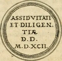 Picture 107 of 150 from Emblemata anniversaria Academiae Altorfinae : stvdiorvm ivventvtis exercitandorvm cavsa proposita et variorvm orationibvs exposita (1597), leaf 221
