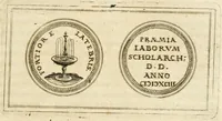 Picture 115 of 150 from Emblemata anniversaria Academiae Altorfinae : stvdiorvm ivventvtis exercitandorvm cavsa proposita et variorvm orationibvs exposita (1597), leaf 243
