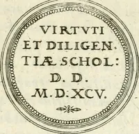 Picture 125 of 150 from Emblemata anniversaria Academiae Altorfinae : stvdiorvm ivventvtis exercitandorvm cavsa proposita et variorvm orationibvs exposita (1597), leaf 264