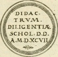 Picture 147 of 150 from Emblemata anniversaria Academiae Altorfinae : stvdiorvm ivventvtis exercitandorvm cavsa proposita et variorvm orationibvs exposita (1597), leaf 312