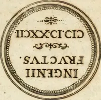 Picture 13 of 150 from Emblemata anniversaria Academiae Altorfinae : stvdiorvm ivventvtis exercitandorvm cavsa proposita et variorvm orationibvs exposita (1597), leaf 32
