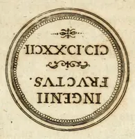 Picture 16 of 150 from Emblemata anniversaria Academiae Altorfinae : stvdiorvm ivventvtis exercitandorvm cavsa proposita et variorvm orationibvs exposita (1597), leaf 33