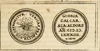 Picture 22 of 150 from Emblemata anniversaria Academiae Altorfinae : stvdiorvm ivventvtis exercitandorvm cavsa proposita et variorvm orationibvs exposita (1597), leaf 42
