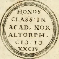 Picture 27 of 150 from Emblemata anniversaria Academiae Altorfinae : stvdiorvm ivventvtis exercitandorvm cavsa proposita et variorvm orationibvs exposita (1597), leaf 48